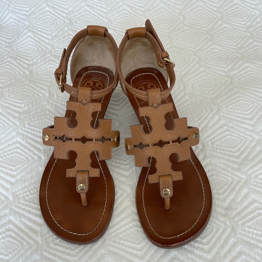 Tory Burch Chandler Wedge sandals size 7